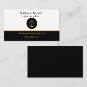 Anwalt Visitenkarte (Vorne/Hinten)