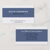 Anwalt - Visitenkarten Visitenkarte (Vorne/Hinten)