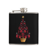 Anwalt Weihnachtsbaum Flachmann (Vorderseite)