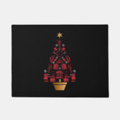 Anwalt Weihnachtsbaum Fußmatte (Vorderseite)