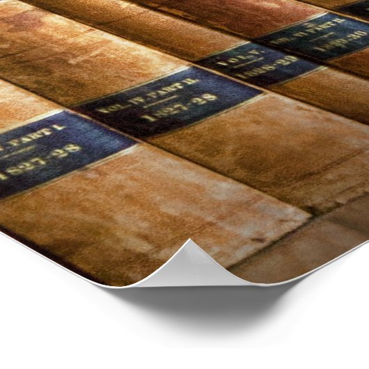 Anwälte - Bücher - Bücher Poster (Ecke)