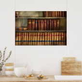 Anwälte - Bücher - Bücher Poster (Küche)