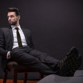 Anwälte der Black & Gold-Justiz Krawatte