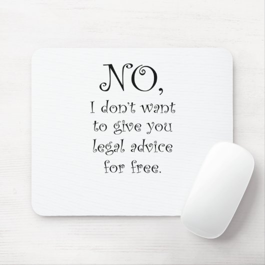 Anwälte Mousepad (Mit Mouse)