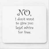 Anwälte Mousepad (Vorne)