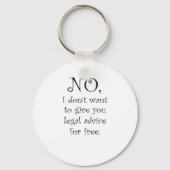 Anwälte Schlüsselanhänger (Vorderseite)