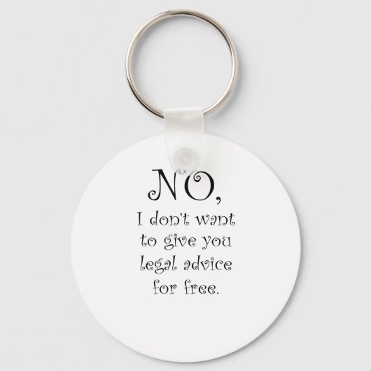 Anwälte Schlüsselanhänger (Vorderseite)