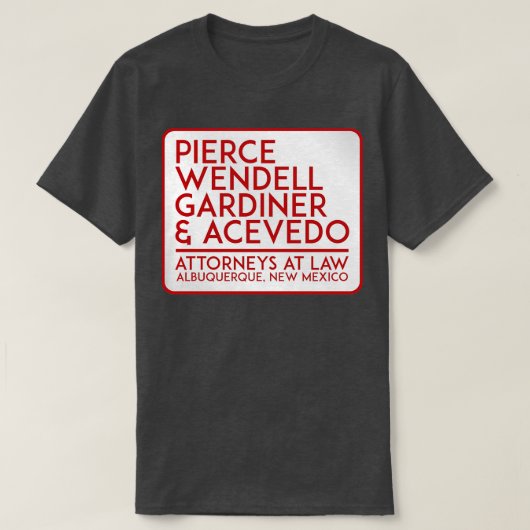 Anwälte T-Shirt (Design vorne)