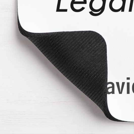 Anwälte tun es! mousepad (Ecke)