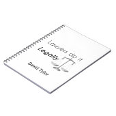 Anwälte tun es! notizblock (Linke Seite)