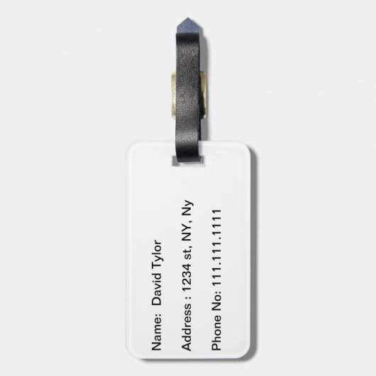 Anwälte tun es vertraulich gepäckanhänger (Rückseite vertikal)