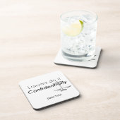 Anwälte tun es vertraulich getränkeuntersetzer (Rechte Seite)