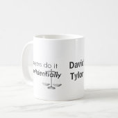 Anwälte tun es vertraulich kaffeetasse (Vorderseite Links)
