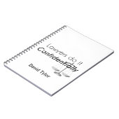 Anwälte tun es vertraulich notizblock (Linke Seite)