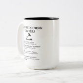 Anwälte verstehen zweifarbige tasse (Vorderseite Links)