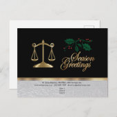 Anwälte Weihnachten - Jahresgrüße (Vorne/Hinten)