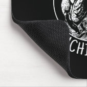 Anwältin Französischer Bulldogge Spaß Hunde Männer Mousepad (Ecke)