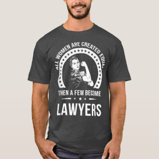 Anwältin Funny für Frauenanwältin T-Shirt
