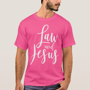 Anwältin Geschenk für ihr lustiges Gesetz Jesus Fr T-Shirt