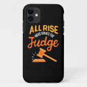 Anwältin hier kommt der Richter Case-Mate iPhone Hülle (Rückseite)