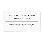 Anwältin Minimalistisch Classic Pro (Vorne)