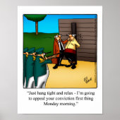 Anwältin Spaß Poster Geschenk (Vorne)