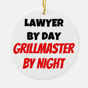 Anwältin von Tag Grillmaster von Nacht Keramikornament