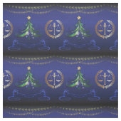 Anwältin Weihnachtsbaum Elegant Stoff (Muster)
