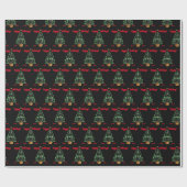 Anwaltsanwalt Weihnachtsbaum Geschenkpapier (Flach)