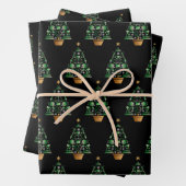 Anwaltsanwalt Weihnachtsbaum Geschenkpapier Set (Beispiel)
