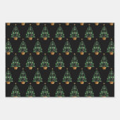 Anwaltsanwalt Weihnachtsbaum Geschenkpapier Set (Vorderseite)