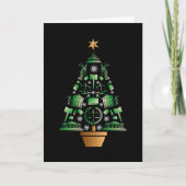 Anwaltsanwalt Weihnachtsbaum Karte (Vorderseite)