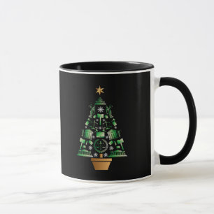 Anwaltsanwalt Weihnachtsbaum Tasse
