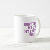 Anwaltsbüro - Geschenkidee Tasse | Funny Quote Slo (VorderseiteRechts)
