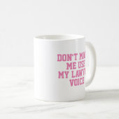 Anwaltsbüro - Geschenkidee Tasse | Funny Quote Slo (VorderseiteRechts)