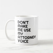 Anwaltsbüro Geschenkidee Tasse Funny Quote Slogan  (Links)