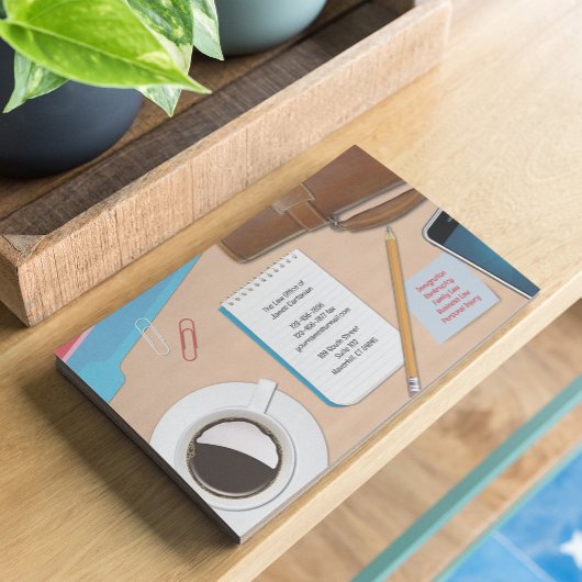 Anwaltsbüro Job Desk Flyer