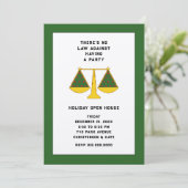 Anwaltsfeier Einladung (Stehend Vorderseite)