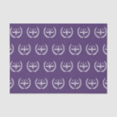 Anwaltsgeschenk Lila Seidenpapier (Vorderseite)