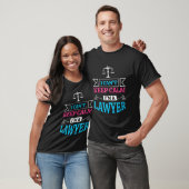 Anwaltskammer-Gesetz kann ich nicht beruhigen T-Shirt (Unisex)