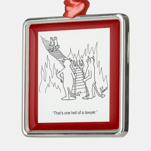 Anwaltskammer Ornament Aus Metall (Links)