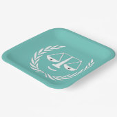 Anwaltskanzlei Abschluss Paper Teller (Gewinkelt)