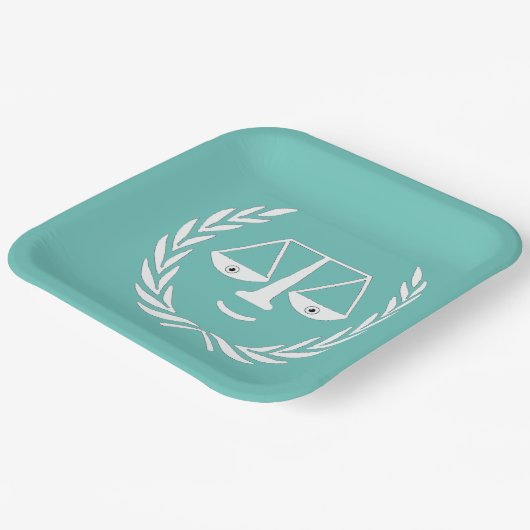 Anwaltskanzlei Abschluss Paper Teller (Gewinkelt)