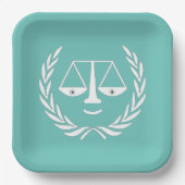 Anwaltskanzlei Abschluss Paper Teller (Vorderseite)