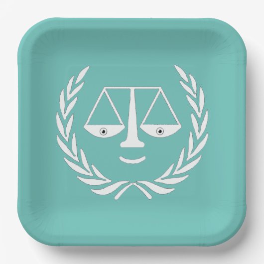 Anwaltskanzlei Abschluss Paper Teller (Vorderseite)