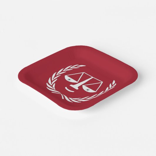 Anwaltskanzlei Abschluss Paper Teller (Gewinkelt)