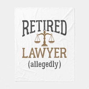 Anwaltskanzlei, angeblich "Retirement Attorney" Fleecedecke