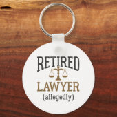 Anwaltskanzlei, angeblich "Retirement Attorney" Schlüsselanhänger (Vorderseite)