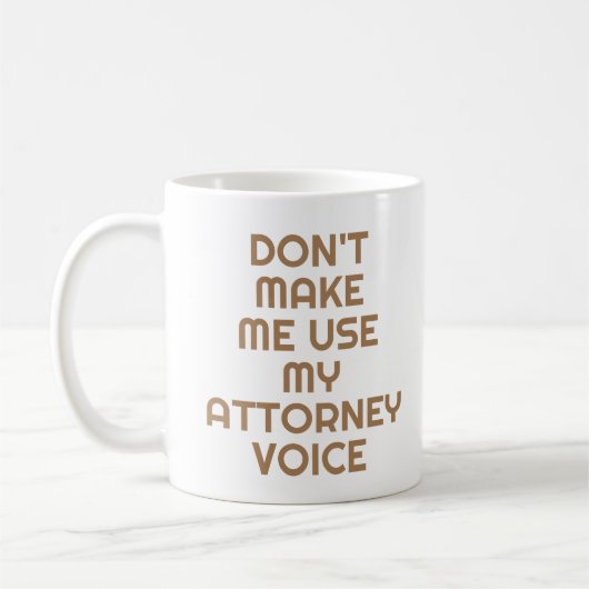 Anwaltskanzlei Geschenk Tasse Funny Quote Slogan G (Links)
