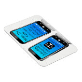 Anwaltskanzlei Handy Erinnerung Magnet (Rechte Seite)
